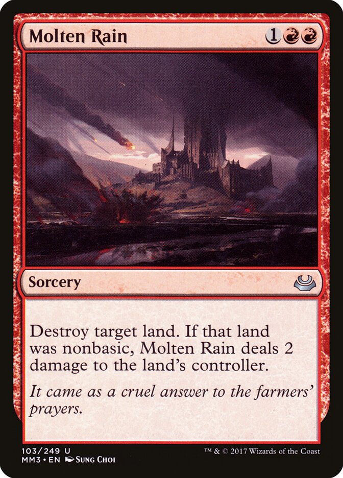 Molten Rain (103) - Modern Masters 2017 (MM3)