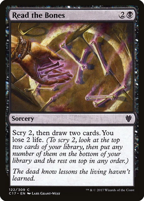 Read the Bones (122) - Commander 2017 (C17)