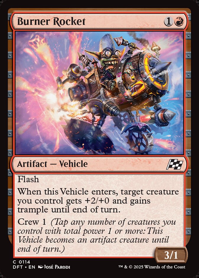 Burner Rocket - [Foil] Aetherdrift (DFT)