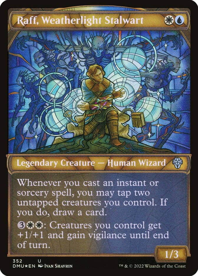 Raff, Weatherlight Stalwart (352) - Dominaria United (DMU)
