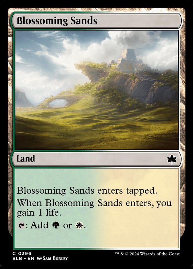 Blossoming Sands (396) - Bloomburrow (BLB)