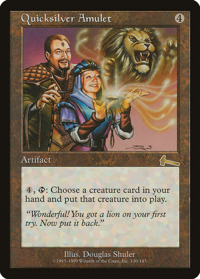 Quicksilver Amulet (130) - Urza's Legacy (ULG)