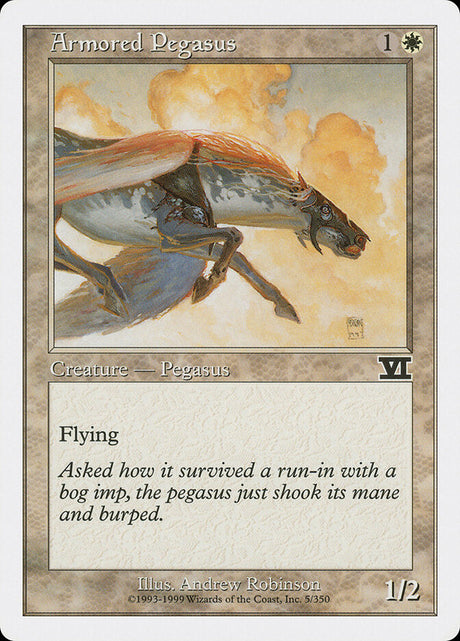 Armored Pegasus (5) - Classic Sixth Edition (6ED)