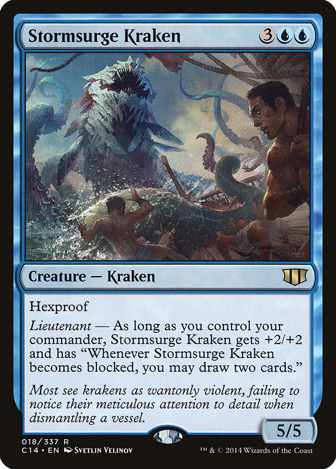 Stormsurge Kraken (18) - Commander 2014 (C14)