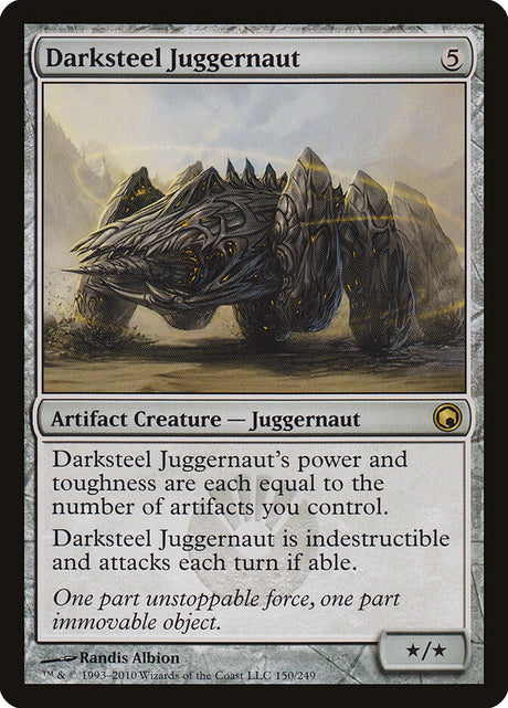 Darksteel Juggernaut (150) - Scars of Mirrodin (SOM)