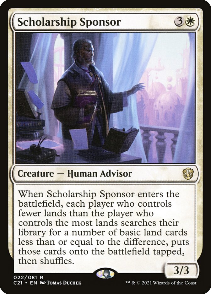 Scholarship Sponsor (22) - Commander 2021 (C21)