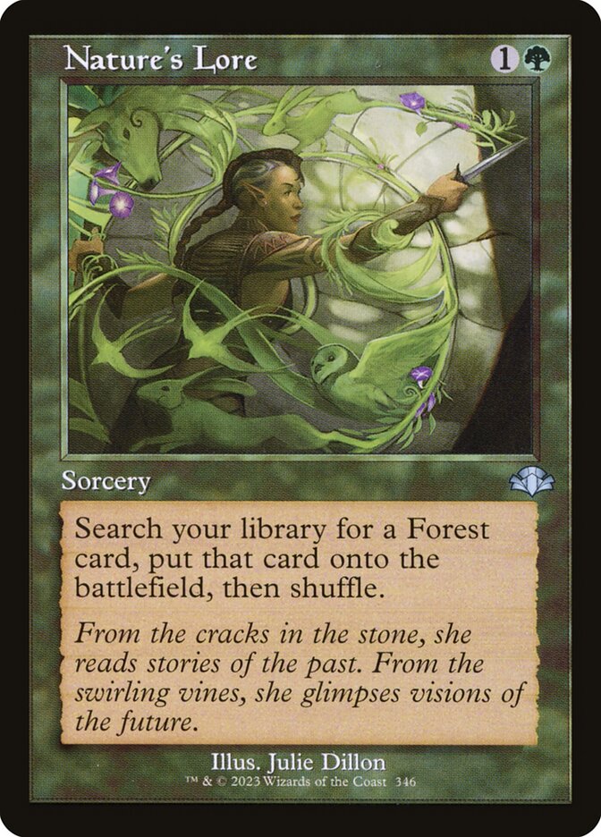 Nature's Lore (346) - Dominaria Remastered (DMR)