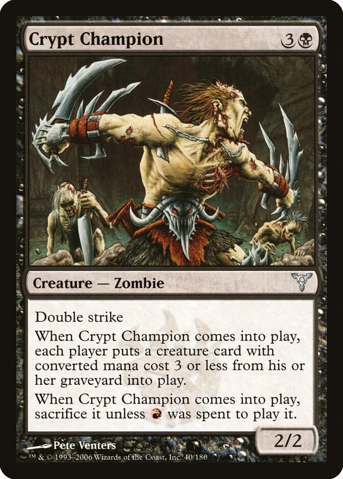 Crypt Champion (40) - Dissension (DIS)