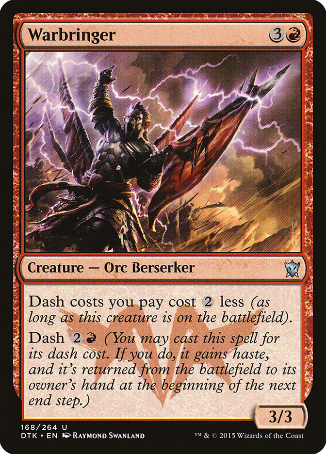 Warbringer (168) - Dragons of Tarkir (DTK)
