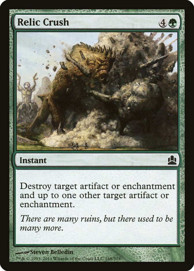 Relic Crush (168) - Commander 2011 (CMD)