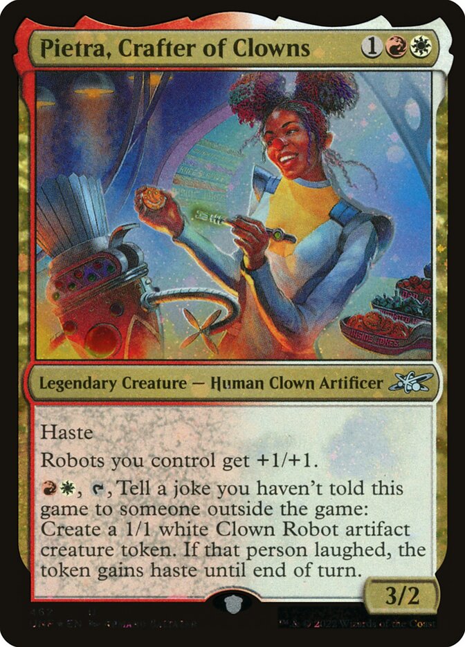 Pietra, Crafter of Clowns (462) - Unfinity (UNF)