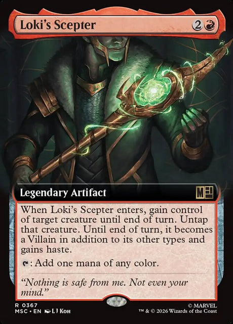 Loki's Scepter (367) - Marvel Super Heroes Commander (MSC)