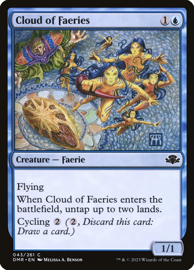 Cloud of Faeries (43) - Dominaria Remastered (DMR)