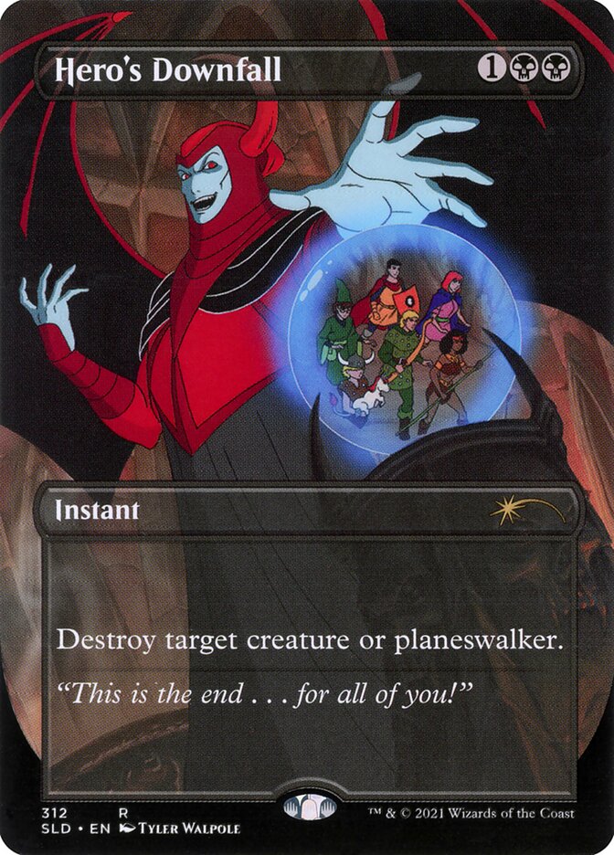 Hero's Downfall (312) - Secret Lair Drop (SLD)
