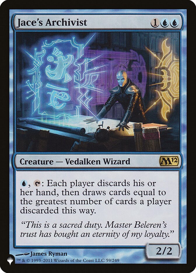 Jace's Archivist (M12-59) - The List (PLST)