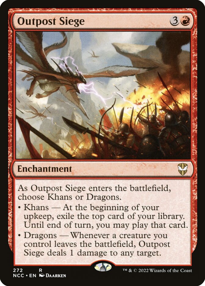Outpost Siege (272) - New Capenna Commander (NCC)