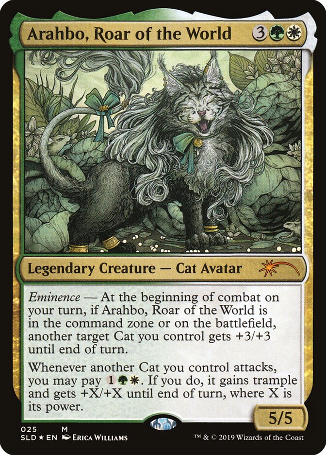 Arahbo, Roar of the World (25) - Secret Lair Drop (SLD)