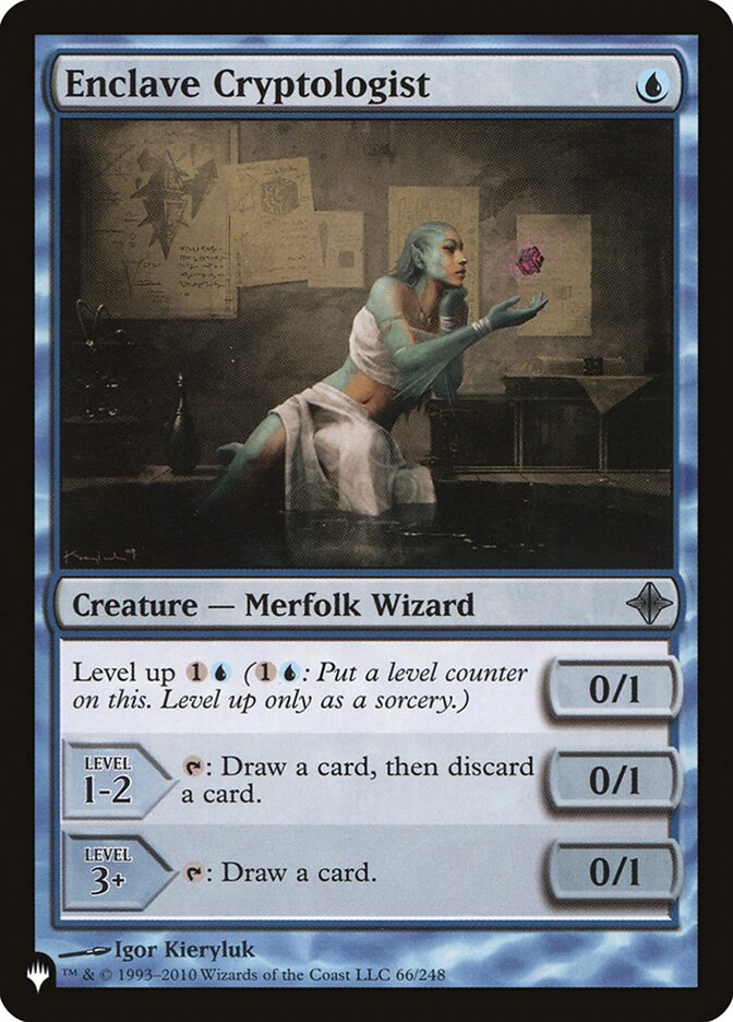Enclave Cryptologist (ROE-66) - The List (PLST)