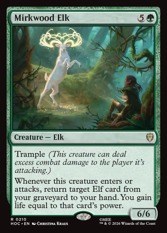Mirkwood Elk (210) - The Hobbit Eternal (HOC)