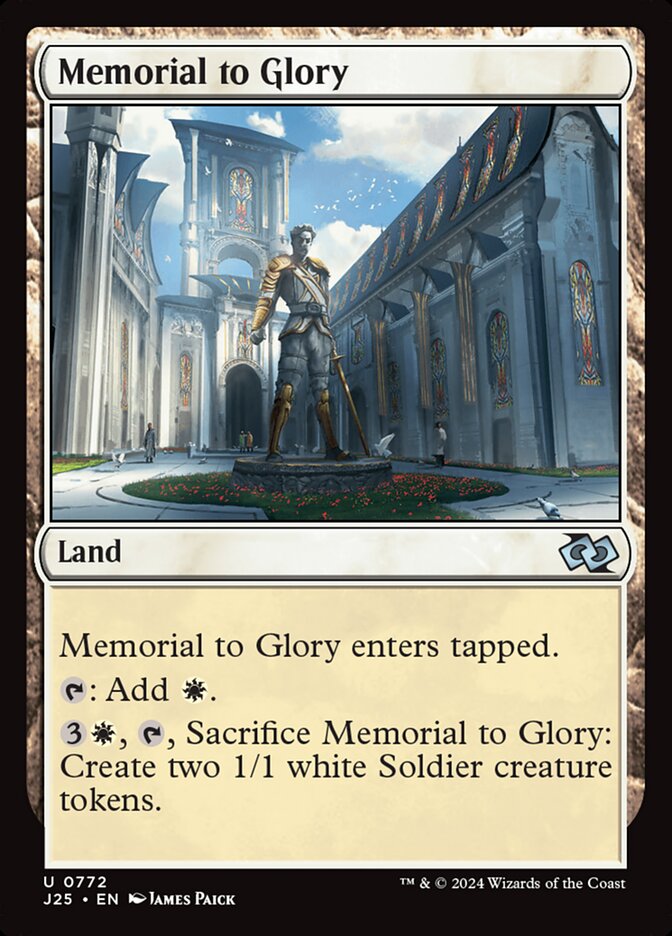 Memorial to Glory - Foundations Jumpstart (J25)