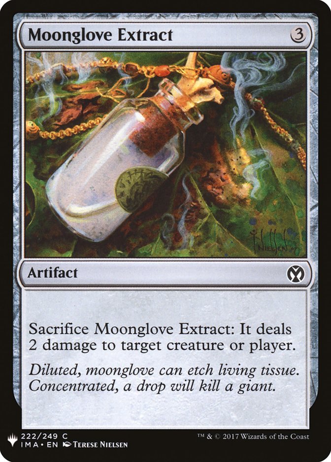 Moonglove Extract - The List (PLST)