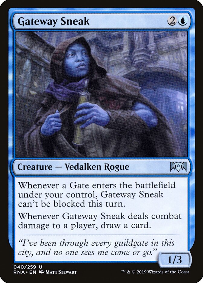 Gateway Sneak (40) - Ravnica Allegiance (RNA)