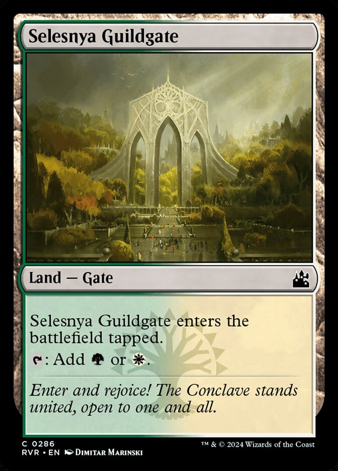Selesnya Guildgate (286) - Ravnica Remastered (RVR)