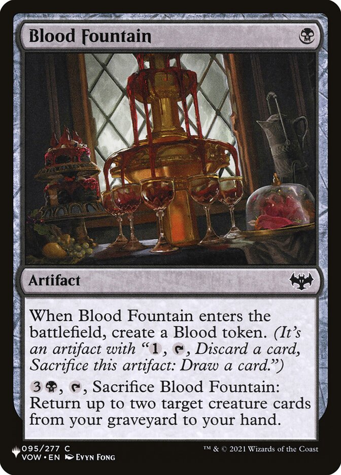 Blood Fountain (VOW-95) - The List (PLST)