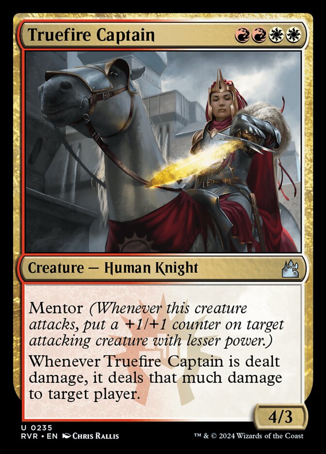 Truefire Captain (235) - Ravnica Remastered (RVR)