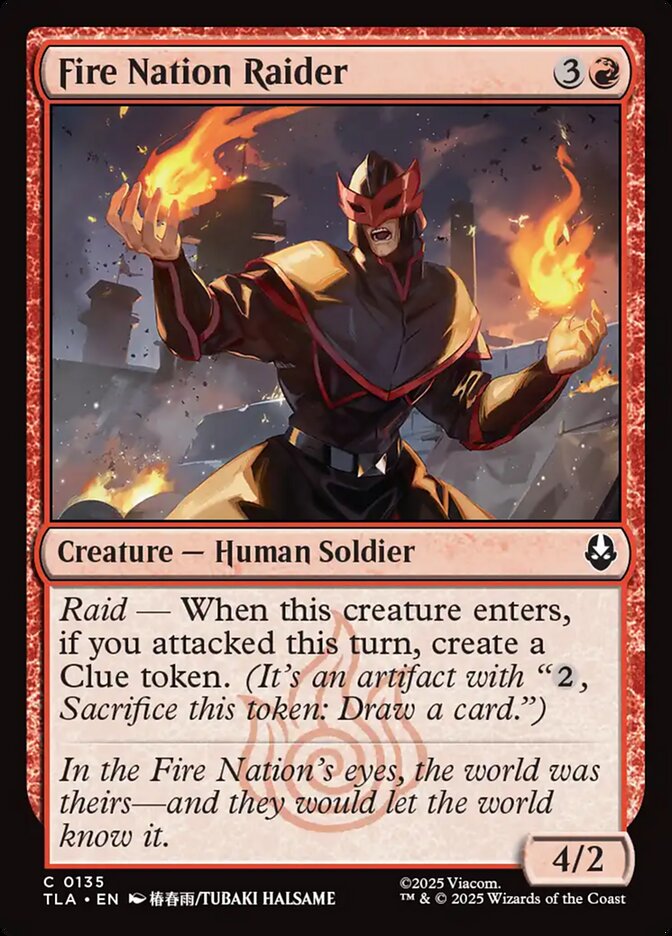 Fire Nation Raider (135) - Avatar: The Last Airbender (TLA)