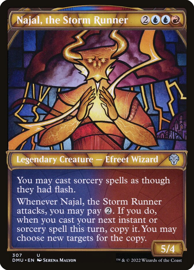 Najal, the Storm Runner (307) - Dominaria United (DMU)