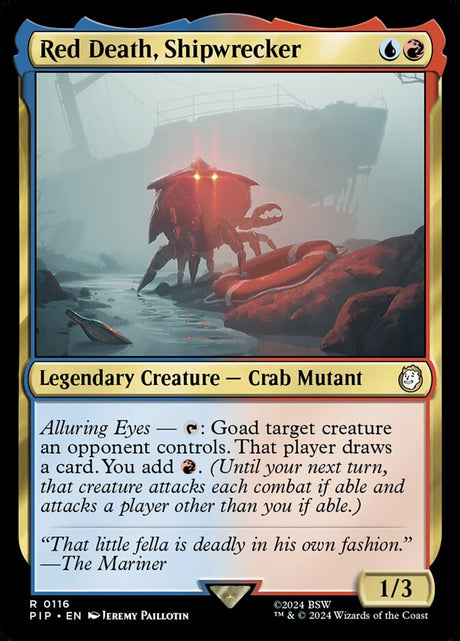 Red Death, Shipwrecker (116) - Fallout (PIP)