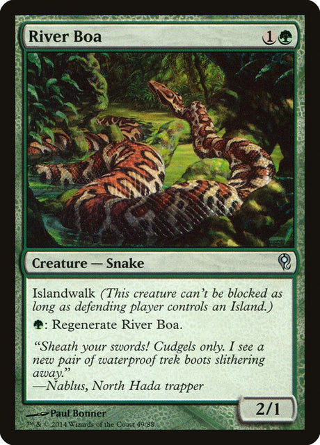 River Boa (49) - Duel Decks: Jace vs. Vraska (DDM)