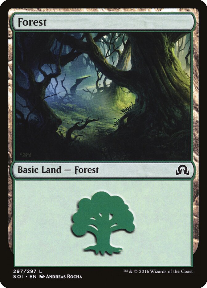 Forest (297) - Shadows over Innistrad (SOI)