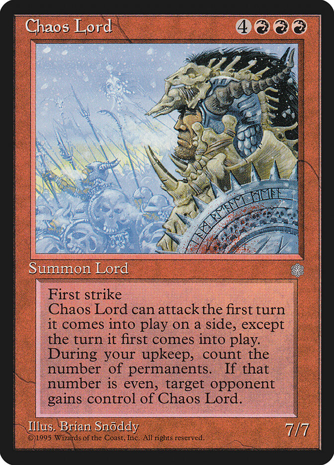 Chaos Lord (178) - Ice Age (ICE)