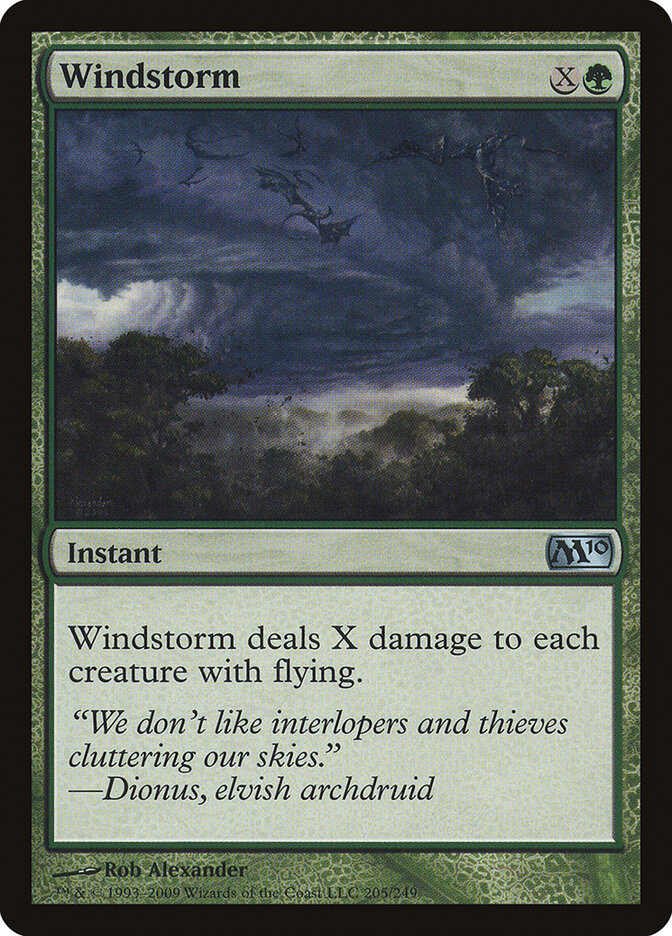 Windstorm (205) - Magic 2010 (M10)