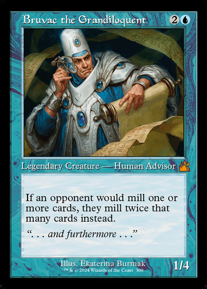 Bruvac the Grandiloquent (309) - Ravnica Remastered (RVR)