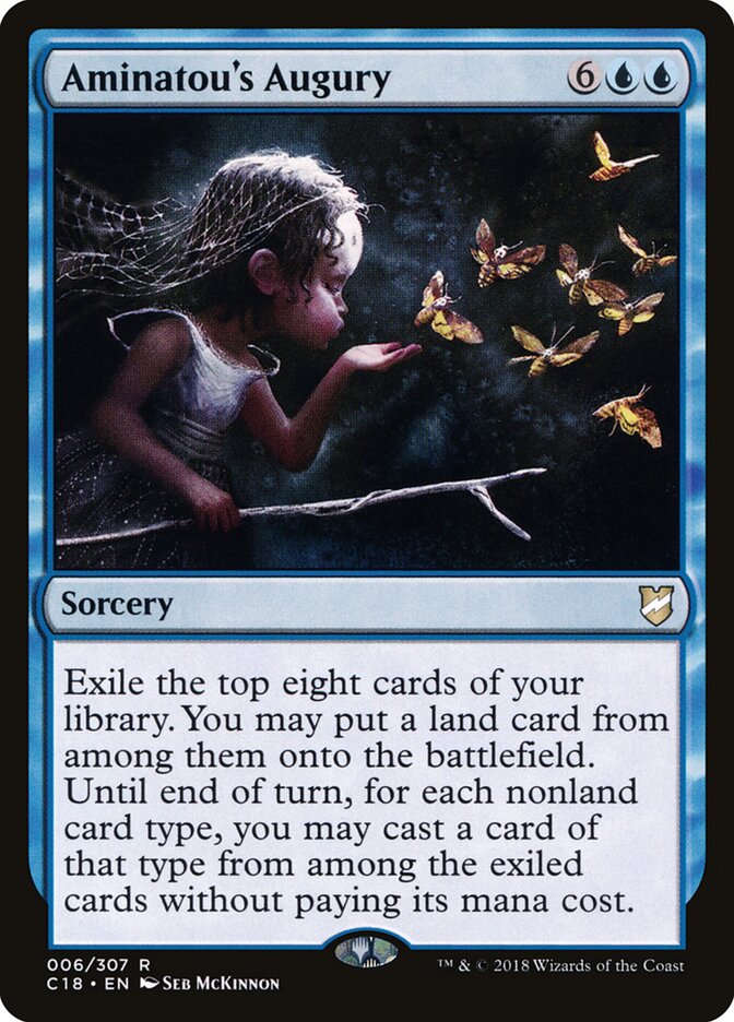 Aminatou's Augury (6) - Commander 2018 (C18)