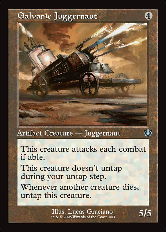 Galvanic Juggernaut - [Retro Frame] Innistrad Remastered (INR)