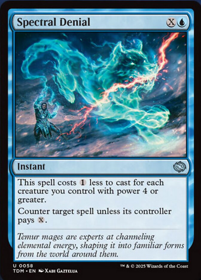 Spectral Denial (58) - Tarkir: Dragonstorm (TDM)