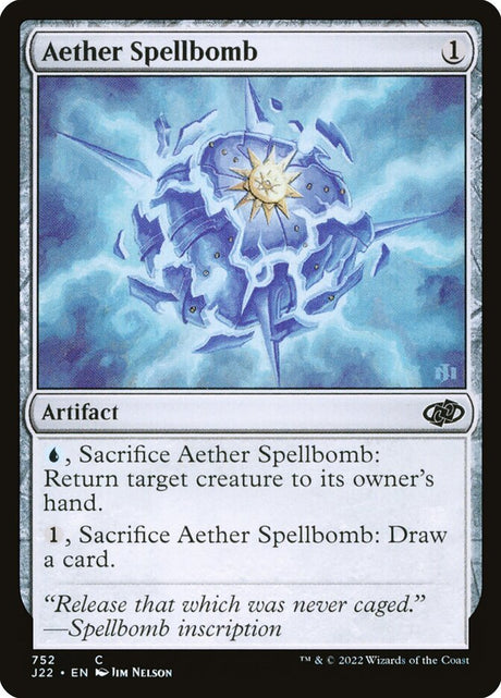 Aether Spellbomb (752) - Jumpstart 2022 (J22)