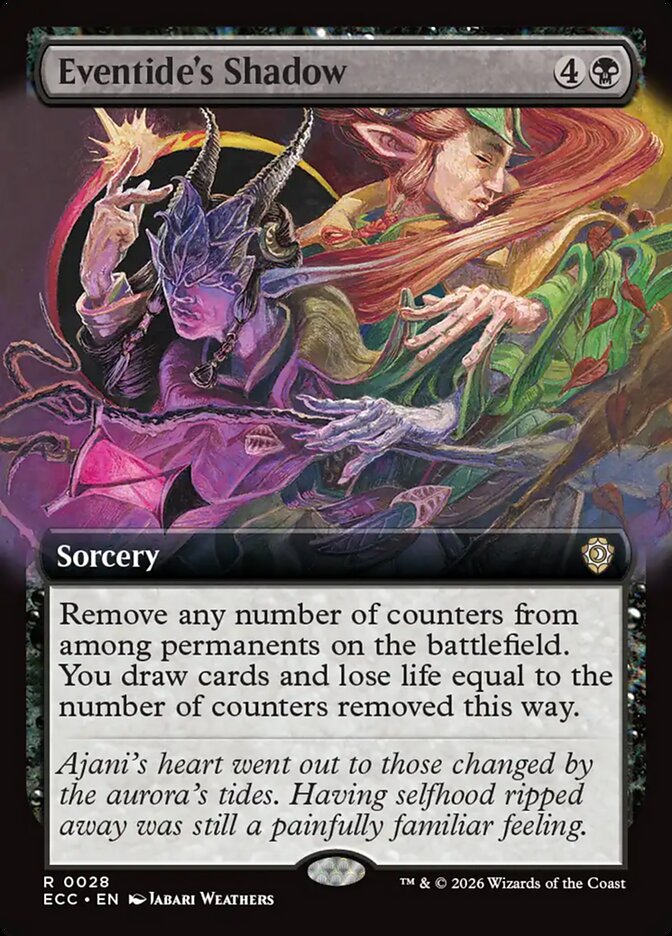 Eventide's Shadow (28) - Lorwyn Eclipsed Commander (ECC)
