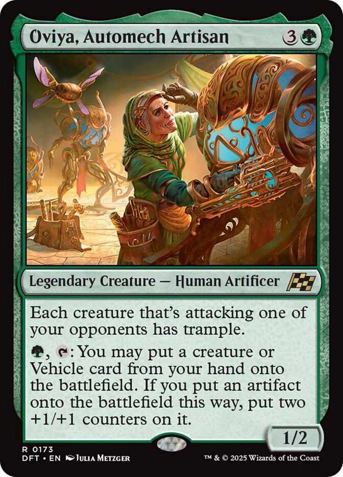 Oviya, Automech Artisan - Aetherdrift (DFT)