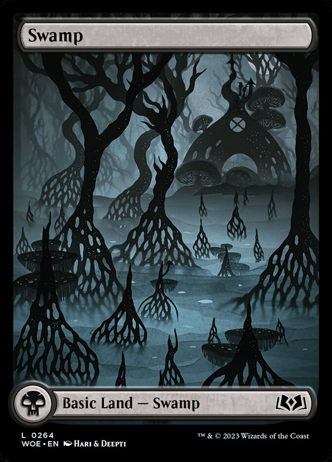 Swamp (264) - Wilds of Eldraine (WOE)