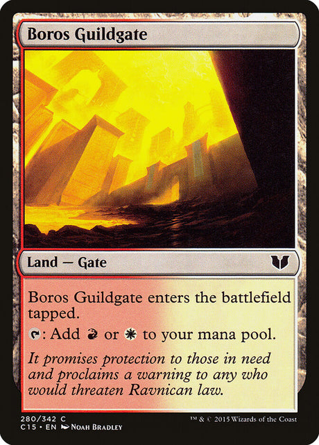Boros Guildgate (280) - Commander 2015 (C15)