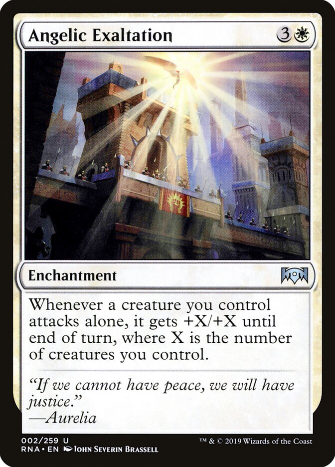 Angelic Exaltation (2) - Ravnica Allegiance (RNA)