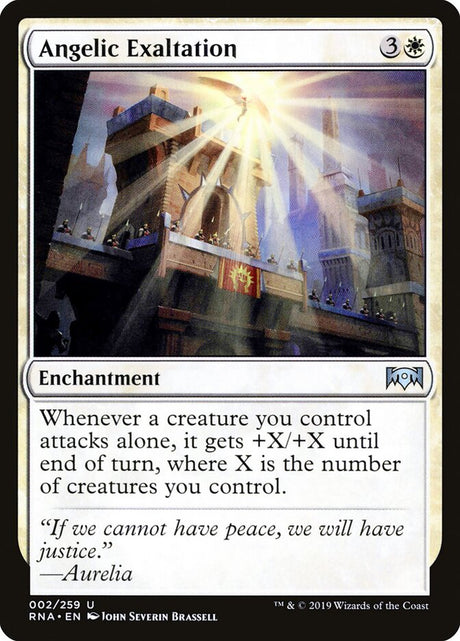 Angelic Exaltation (2) - Ravnica Allegiance (RNA)