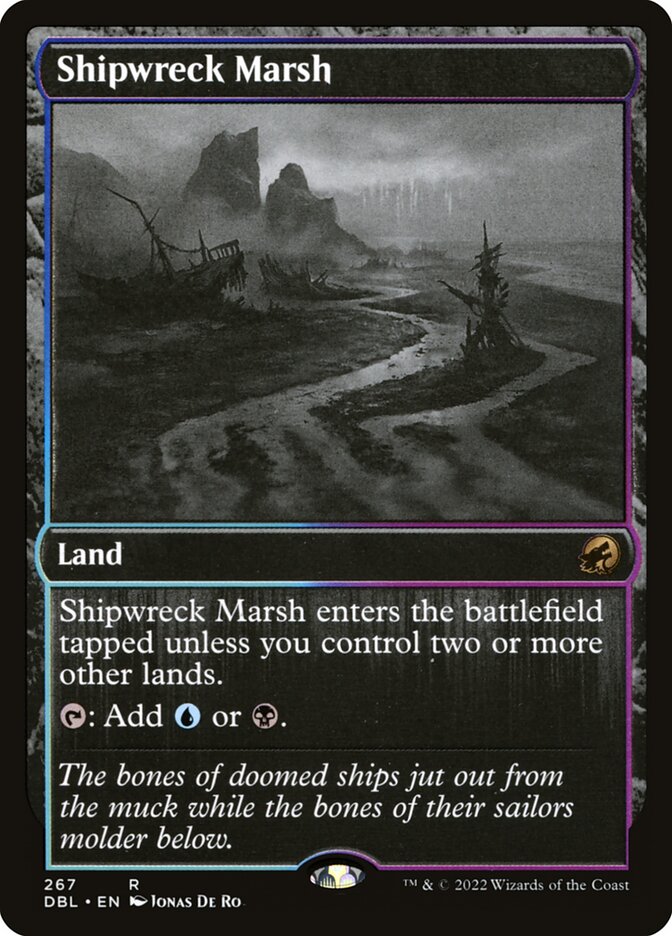 Shipwreck Marsh - [Foil] Innistrad: Double Feature (DBL)