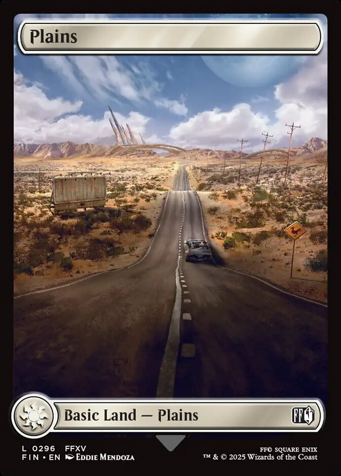 Plains (296) - [Full Art] Final Fantasy (FIN)