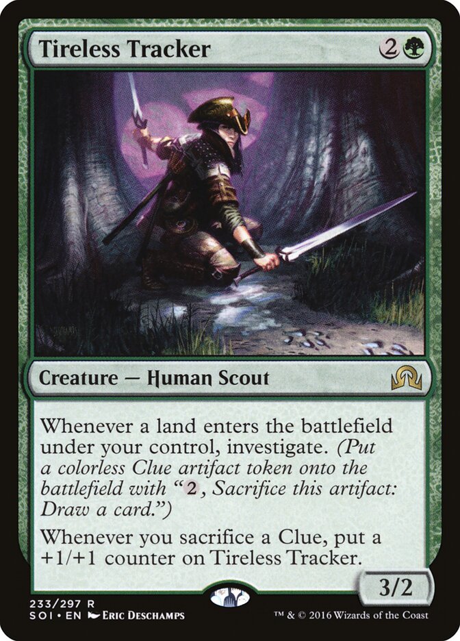 Tireless Tracker (233) - Shadows over Innistrad (SOI)